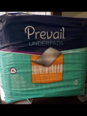 Prevail Underpads XL - Teal + Navy Packaging
